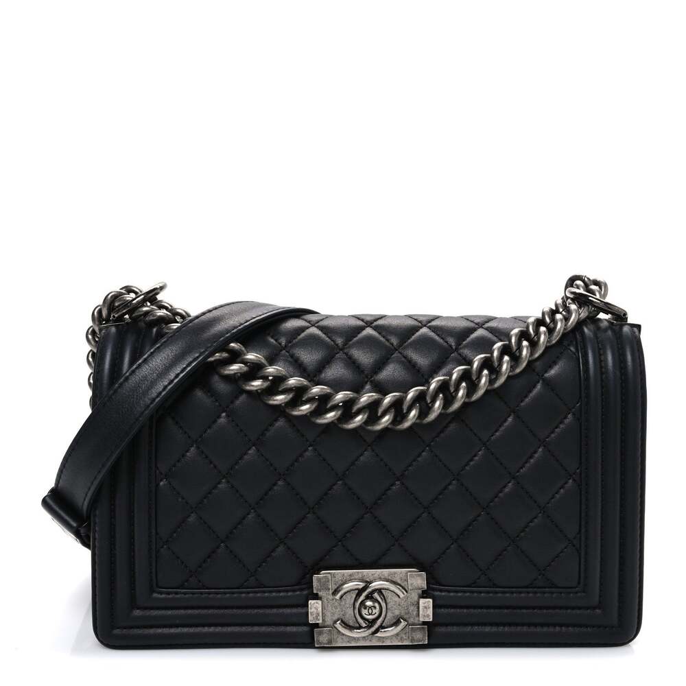 Chanel Lambskin Quilted Medium Boy Flap #352787C34B